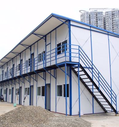 Picture of 3.Double wide manufactured houses easy assembling slope prefabricated  house