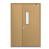 Picture of Powder coating 90 minutes fire proofing steel wooden fire door with perlite filling