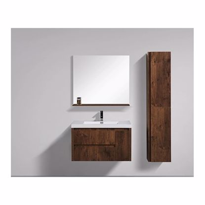Picture of New fashion Wall Mounted Single Sink 36" Bathroom Vanity Cabinet