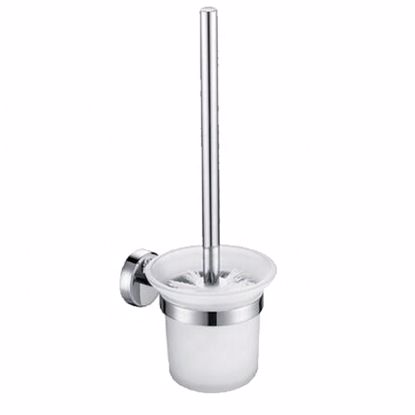 Picture of Bathroom Accessories Modern Bathroom Toilet Brush With Holder