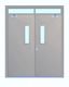 Picture of Powder coating 90 minutes fire proofing steel wooden fire door with perlite filling
